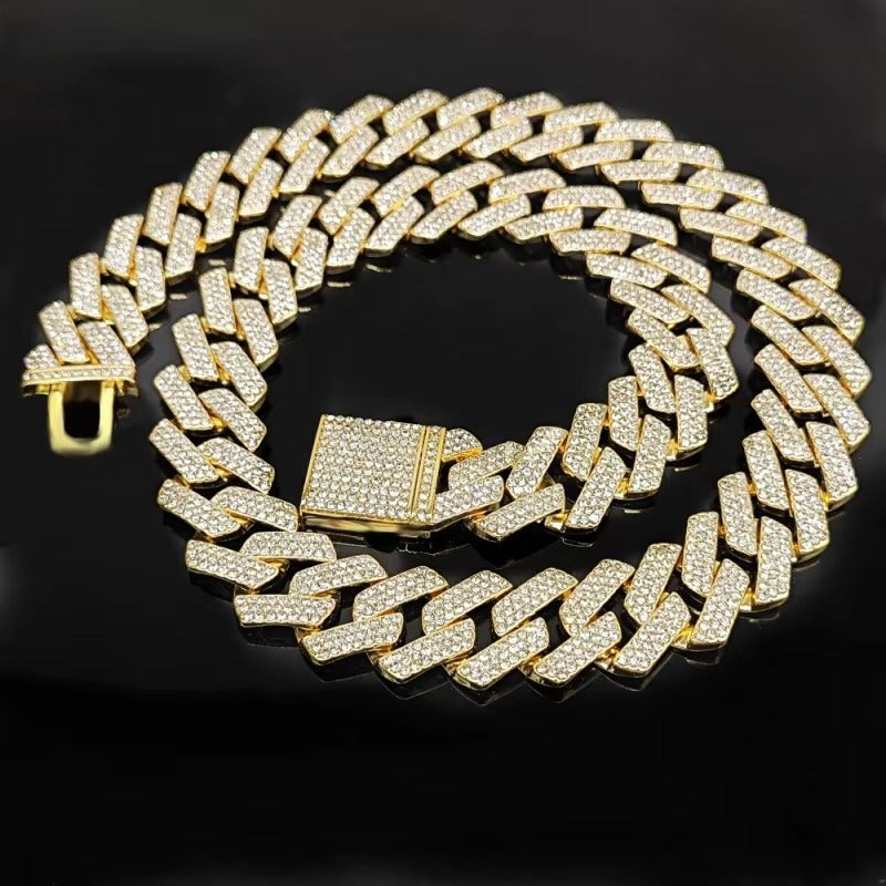 ICED Cubain Link Chain