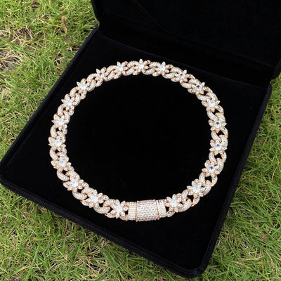 Premium ICED Flower Necklace