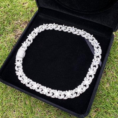 Premium ICED Flower Necklace