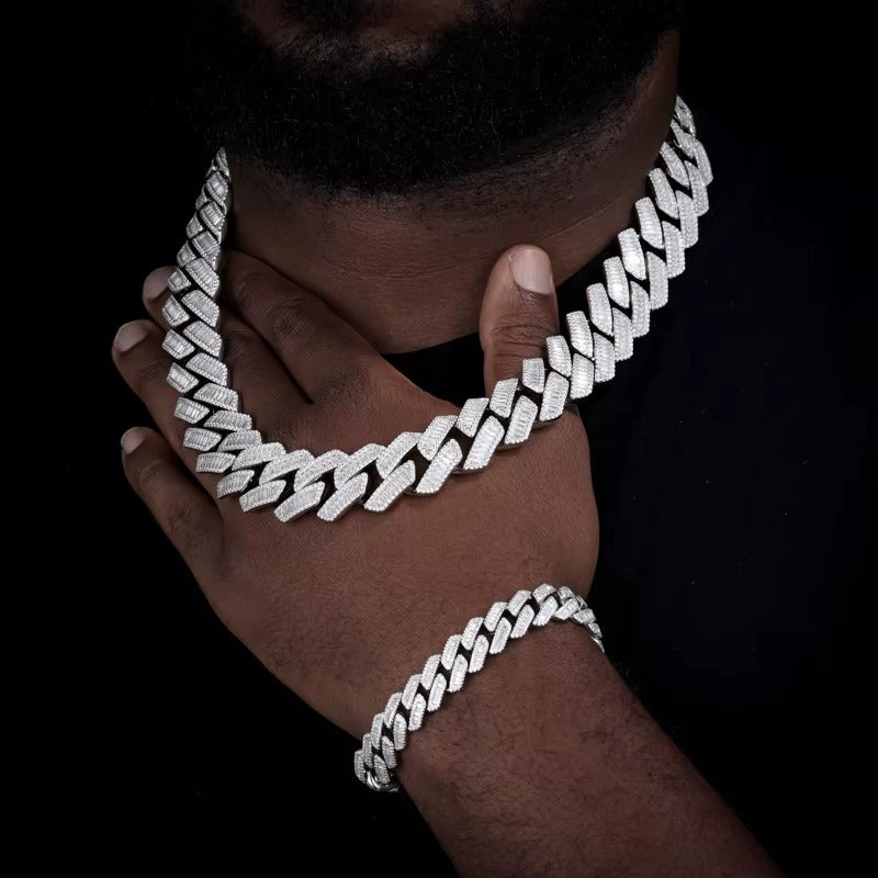 ICED Cubain Link Chain