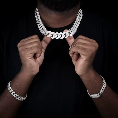 ICED Cubain Link Chain