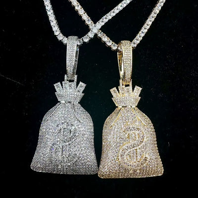 Iced Money Bag Chain